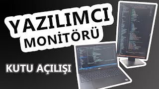 Yazılımcı Monitörü - DELL P2419H - Dik Durabilen Monitör - UnBoxing - Kutu Açılımı