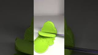 Very Satisfying and Relaxing  Crunchy Colorful Kinetic Sand Cutting vs Beads Part 218 #ASMR #shorts