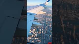 Flying over New York City! #shorts #newyork #travel #