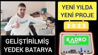 Geliştirilmiş Yedek Batarya(Lityumiyon,Lifepo4) Elektrikli Bisiklet,Elektrikli Scooter #rks #ebike