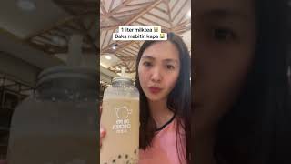 1 liter milktea #ytshots