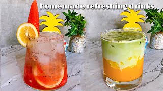 Simple refreshing drinks recipe to make at home