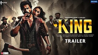 KING - Official Trailer | Shahrukh Khan | Suhana Khan | Abhishek bachchan | King Announcement