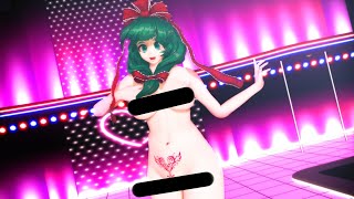 【東方MMD】紳士向け R18 mmd  サンプル　エロい鍵山雛がセクシーに踊る「撥条少女時計」【Touhou】