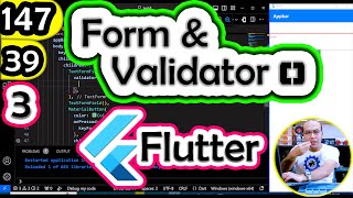 39_ٍForm - Validate | Flutter Course 2024 بالعربى