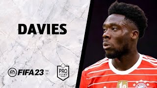 ⚽ FIFA 23 | Cómo hacer a DAVIES en CLUBES PRO ✅