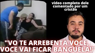 "PASTOR" B4TE NA CARA DE ESPOSA DEPOIS SE RETRATA / COMENTADO POR UM CRISTÃO