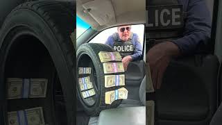 Police officers act of kindness gets returned tenfold! #shorts