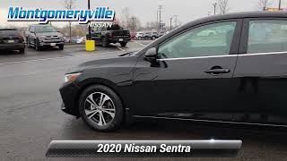 Certified 2020 Nissan Sentra SV, Montgomeryville, PA 24N0055A