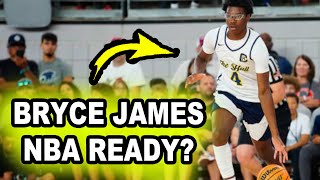 Is Bryce James NBA Ready?