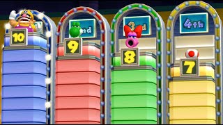 Mario Party 9 - Wario vs Yoshi vs Birdo vs Toad Master Difficulty| Cartoons Mee