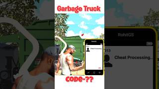 Garbage Truck cheat code in Indian bike driving 3d || Indian bike driving 3d new update #shorts