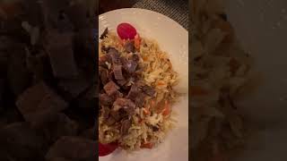 Uzbek Meat rice, halal restaurant, Seoul, Itaewon, South Korea