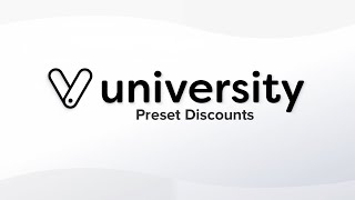 How to Create Preset Discounts in Vagaro