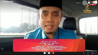 Ust Elyas Ismail - LIVE Assalam Bersama MTSFAZ 26 Mei 2021