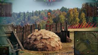 Ltf and I hard carrying 2v6 at Tier 10 on Malinovka to victory