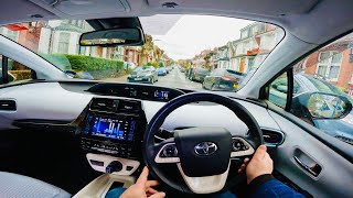 Toyota Prius POV Test Drive | Residential Roads | London