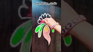 🌸रोजची सोपी आणि सुंदर रांगोळी🌸Simple daily rangoli designs|daily use rangoli #muggulu #dailykolam