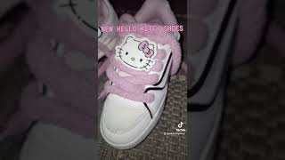 HELLO KITTY SHOES!! #hellokitty #shoes #sanrio #sanriofinds #kawaii #cute #pink #viral #cutecore