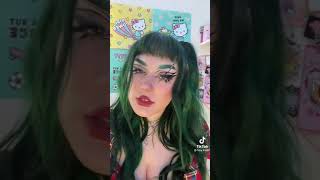 Amazing eyeliner applying || tiktok: fairy.freak