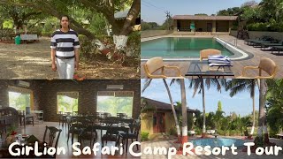 Gir Lion Safari Camp Resort Tour #gir #sasangir #resort #resorttour #tent #food