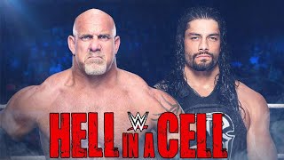 WWE 2K19 Goldberg vs Roman Reigns WCW World Heavyweight Championship  || Hell in a Cell Match