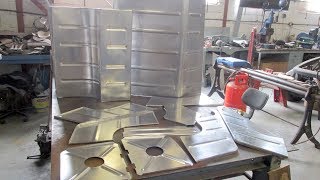 Making an SS100 Jaguar Petrol tank