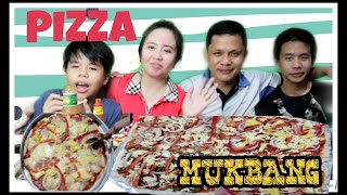 EXTRA LARGE! QUARANTINE PIZZA/ MUKBANG/Frances Joy