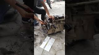 Toyota Echo Engine cleaning..#mechanic #cars #toyota #japanesecar #garage #goviral