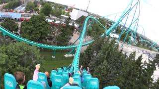 Canada's Wonderland Leviathan (Sony Action Cam as100v)