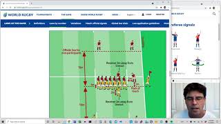 rugby law18 touch, quick throw, lineout, read aloud