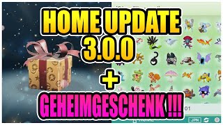 POKEMON HOME 3.0.0 JETZT verfügbar + 3 neue GEHEIMGESCHENKE !!! Pokemon Karmesin und Purpur