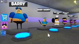 🍪I BECOME EVERYONE in BABY GIRL PRISON RUN! BABY DAUGHTY OBBY Walkthrough FULL GAME