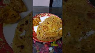 Bachi hui Lal Masoor ki Daal k stuffed Parathe with Mango pickle/ Anshul Kitchen #viral #ashortaday