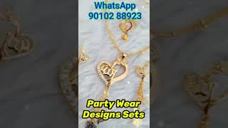 Arabian Combo Sets Rose Gold Sets DESIGNS |Arabic necklace sets designs WhatsApp 9010288923