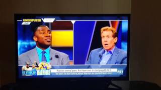 Shannon Sharpe what does rhetorical mean?