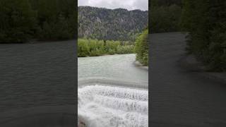 Lechfall in Füssen 🏞️ #deutschland #bayern #füssen #німеччина #германия #альпы #germany #alps