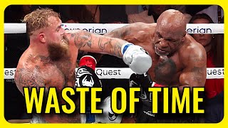 Mike Tyson VS. Jake Paul: The MOST DISAPPOINTING Live TV Event of ALL TIME?