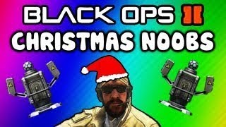 Black Ops 2 Christmas Noobs (Trolling / Funny Kills / Moments / Funtage)