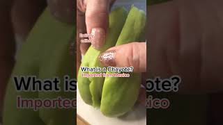 what is a chayote