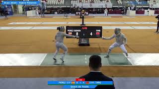 Oran World Cup 2024 SWS - L8 - Celia Perez Cuenca ESP v Tang Enlan CHN