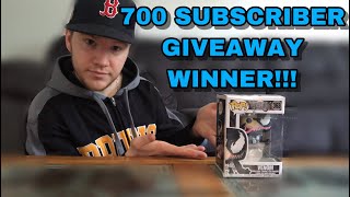 700 SUBSCRIBER GIVEAWAY WINNER!!!!!!🎉🎉🎉