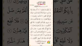 Surah Al Qalam 💞💞 💞 💞🕋#quran #islam #shortfeed #ytshorts #ytreels #youtube  #youtubeshorts #shorts