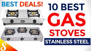 Top Stainless Steel 2, 3 & 4 Burner Gas Stoves in India with Price | Best Gas Stoves Brands