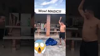 wow MAGIC! #funny #magic #laughoutloud