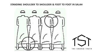 Standing Shoulder to Shoulder, Foot to Foot in Salah