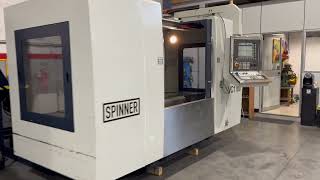 CENTRO DI LAVORO SPINNER VC 1160 CNC SIEMENS 840 D ANNO 2007