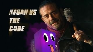 NEGAN VS THE CUBE IN FORTNITE BATTLE ROYALE! FUNNY MOMENTS! CAUGHT CUBE MOVING!