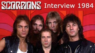 SCORPIONS - Interview à la télévision française, 1984