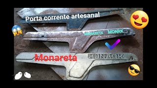 Porta corrente artesanal da monark monareta